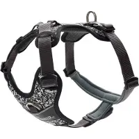 Hunter harnais Divo Reflect, couleur:noir/gris, tailles:S-M
