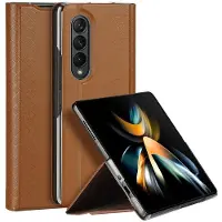 DUX Bril Case (Samsung Galaxy Z Fold4), Coque pour téléphone portable, Marron