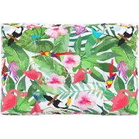 vidaXL Coussin de palette multicolore 120x80x12 cm tissu