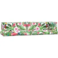 vidaXL Coussins de palette lot de 5 multicolore tissu