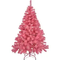 Hi Sapin de Noël 120cm de haut, rose