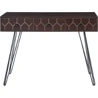 Beliani Console Malsala Bois Foncé