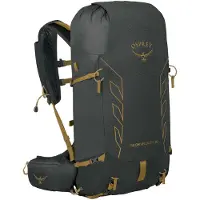Osprey - Sac à dos léger et technique - Talon Velocity 30 Dark Charcoal/Tumbleweed Yellow - Taille S/M - Noir