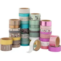 Creative Craft Group Washitape en boîte de rangement, 40pcs.
