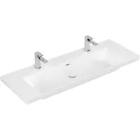 Villeroy & Boch Subway 3.0 de , lavabo à poser, 2 trous pour robinet, avec trop-plein, non rectifié, 1300x475mm, 4A70D4RW