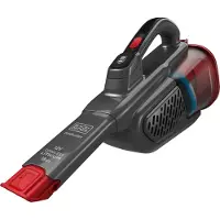 Black & Decker Aspirateur à main BHHV315J-QW, noir et rouge, sans sac.