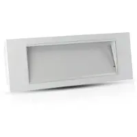V-TAC Vt-511S - Lampada Emergenza + Exit A Luce Bianca 6000K - 3.8W - 110 Lumens - Ip20