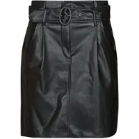 Vila Jupes courtes VICHOOSY HW COATED SKIRT femmes - Noir - FR 36