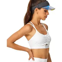 Yeaz Haut de sport 'Horizon' gris / blanc