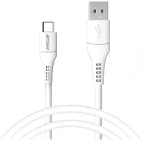 Accezz Câble USB-C vers USB - 1 mètre - Blanc