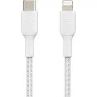 Belkin Câble Usb - Lightning 2 M Torsadé Blanc (caa004bt2mwh)