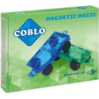 Coblo Jouet Carreaux magnétiques Extension voiture 2 pièces