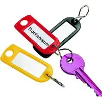 Rieffel Unisexe, Porte-clés, Vt-As, Multicolore