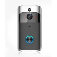 Uniq Sonnette sans fil avec caméra HD 720p, vision nocturne et détecteur de mouvement