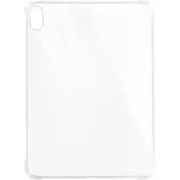 Akashi Coque pour iPad 10.9 2022 / 11 2025 Silicone Souple Coins Renforcés Transparent