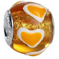 ORICO Bijoux - Viceroy - VMM0062-22 - Perle de verre - Orange - Femme