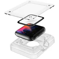 Spigen Proflex Ez Fit Apple Watch 4/5/6/se 44mm Afl01220 Smartwatch Screen Protector Noir