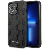 Karl Lagerfeld Klhcp13lmnmp1k Iphone 13 Pro13 6.1 Monogram Plaque Phone Case Noir