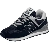 New Balance Baskets basses '574' gris clair / noir / blanc