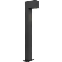 QAZQA Lampadaire extérieur industriel gris foncé 65 cm IP44 - Baleno