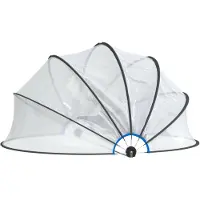vidaXL Dôme de piscine 500x250 cm