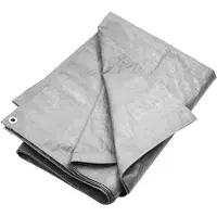 vidaXL bâche 180 g/m² 8x8 m gris HDPE