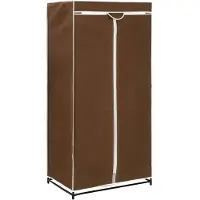vidaXL Garde-robe Marron 75x50x160 cm