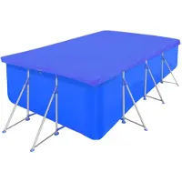 vidaXL Couverture de piscine PE Rectangulaire 90 g/qm 540x270 cm