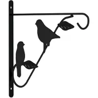 vidaXL Supports pour pots de fleurs 4 pcs. noir acier