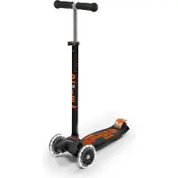 Micro mobility Maxi Micro Deluxe LED trottinette pour enfants, couleur:blue