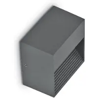 Ideal Lux Applique Down Ap1 Anthracite