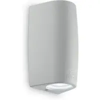 Ideal Lux Applique murale grise KEOPE 2 ampoules
