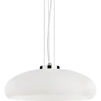 Ideal Lux Lampe à suspendre Ø495mm | Blanc | Verre | Lampe à suspendre Lampe à suspendre Lampe à suspendre