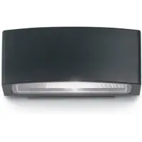 Ideal Lux ANDROMEDA applique noire 1 ampoule