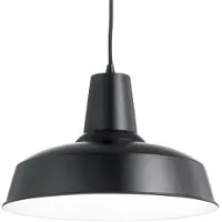 Ideal Lux Lampe à suspendre Moby Sp1 Noir