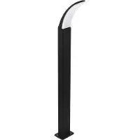 Eglo Borne d'éclairage LED d'extérieur Fiumicino 11 W 90 cm noir