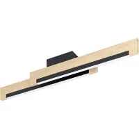 Eglo Plafonnier Camacho - Encastré - 94 x 12 x 8 cm - Style rustique