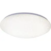 Briloner Plafonnier LEDReproduction étoilé 48cm rond 24W 2400lm IP20 lumière blanc neutre blanc lampe plafond salon chambre enfant