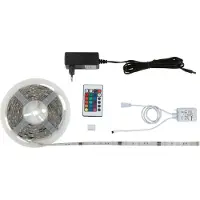 Briloner - Bande LED 3m, télécommande incluse, changement de couleur inclus, autocollante, 2267-090P