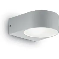 Ideal Lux Applique moderne Iko Metal Grey 1 Lumière E27