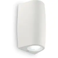 Ideal Lux Applique blanche KEOPE 1 lampe en résine