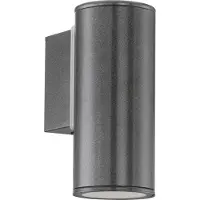 Eglo Riga Applique S Anthracite 1 Point Lumineux