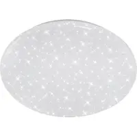 Briloner Plafonnier LEDReproduction étoilé 29cm rond 12W 1300lm IP20 lumière blanc neutre blanc lampe plafond salon chambre enfant