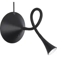TRIO Lampe de lecture led Viper noir