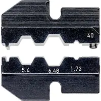 Knipex 97 49 40 - Matrice de sertissage pour connecteurs coaxiaux