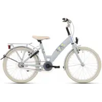 Bike Fun Vélo - Vélo enfant - Lots of Love 20 pouces 30 cm fille 3G frein sur jante bleu clair/gris