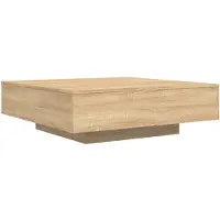 vidaXL Table basse en chêne Sonoma 100x100x31 cm Bois composite