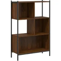 vidaXL Bibliothèque chêne marron 72x28x109 cm bois d'ingénierie