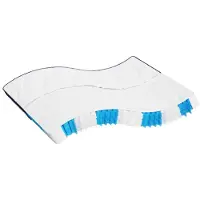 vidaXL Matelas à ressorts ensachés dureté moyenne 160x200 cm