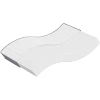 vidaXL Matelas Mousse moyennement souple 120x200 cm
